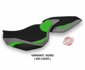 Seat saddle cover Mellby Special Color Green - Gray (GNG) T.I. for KAWASAKI Z 1000 2014 > 2020