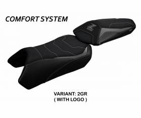 Seat saddle cover Arusha Comfort System Gray (GR) T.I. for KAWASAKI NINJA Z 1000 SX 2021