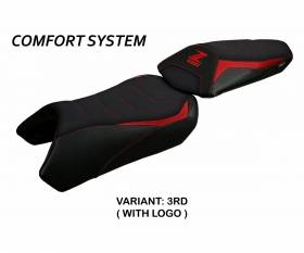 Seat saddle cover Arusha Comfort System Red (RD) T.I. for KAWASAKI NINJA Z 1000 SX 2021