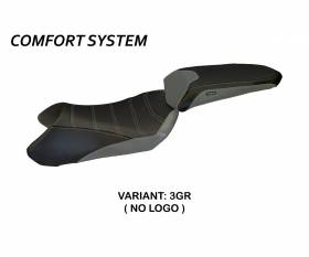 Rivestimento sella Cosenza 1 Comfort System Grigio (GR) T.I. per KAWASAKI NINJA Z 1000 SX 2011 > 2016
