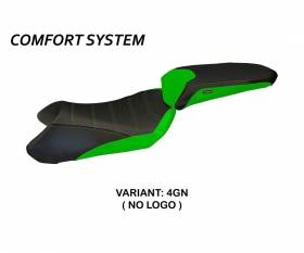Rivestimento sella Cosenza 1 Comfort System Verde (GN) T.I. per KAWASAKI NINJA Z 1000 SX 2011 > 2016