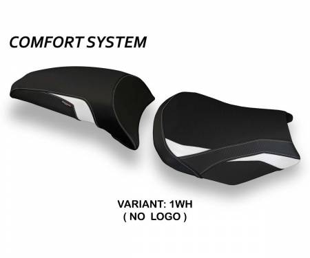 KWZ65V1-1WH-2 Seat saddle cover Vergato 1 Comfort System White (WH) T.I. for KAWASAKI Z 650 2017 > 2024