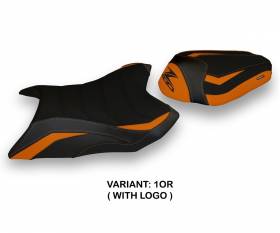 Seat saddle cover Corizza 1 Ultragrip Orange (OR) T.I. for KAWASAKI Z 800 2013 > 2016