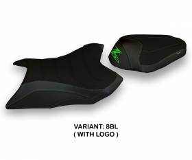 Seat saddle cover Corizza 1 Ultragrip Black (BL) T.I. for KAWASAKI Z 800 2013 > 2016