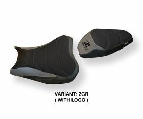 Seat saddle cover Arad 1 Ultragrip Gray (GR) T.I. for KAWASAKI Z 900 2017 > 2024