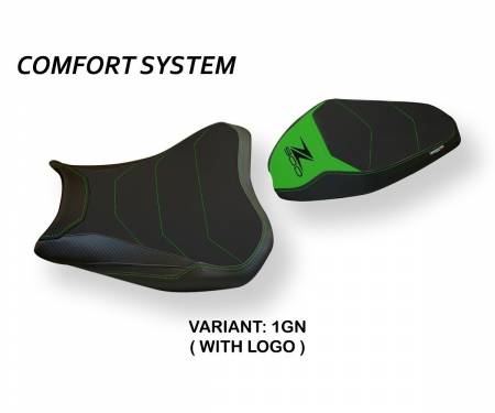 KWZ9B3C-1GN-3 Seat saddle cover Bran 3 Comfort System Green (GN) T.I. for KAWASAKI Z 900 2017 > 2024