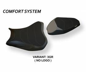 Rivestimento sella Bran 3 Comfort System Grigio (GR) T.I. per KAWASAKI Z 900 2017 > 2024