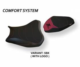 Rivestimento sella Bran 3 Comfort System Bordeaux (BX) T.I. per KAWASAKI Z 900 2017 > 2024