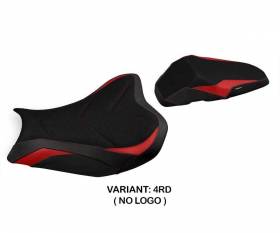Seat saddle cover Shara 1 ultragrip Red RD T.I. for Kawasaki Z 900 2017 > 2024
