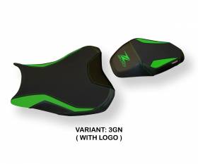 Seat saddle cover Suhl 1 Green (GN) T.I. for KAWASAKI Z 900 2017 > 2024