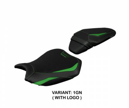 KWZH2A-1GN-1 Compatible Saddle Cover LOGO Model Argos Green T.I. for Kawasaki Z H2 2020 > 2022