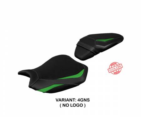 KWZH2A-4GNS-2 Compatible Saddle Cover NO LOGO Model Argos Green/Silver T.I. for Kawasaki Z H2 2020 > 2022