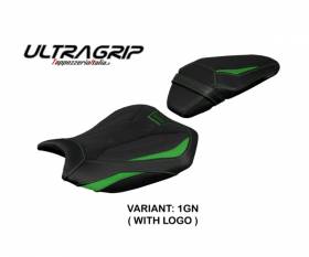 Compatible Saddle Cover LOGO Argos Ultragrip Green T.I. for Kawasaki Z H2 2020 > 2022