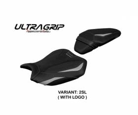 Compatible Saddle Cover LOGO Argos Ultragrip Silver T.I. for Kawasaki Z H2 2020 > 2022
