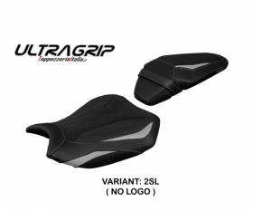 Compatible Saddle Cover NO LOGO Argos Ultragrip Silver T.I. for Kawasaki Z H2 2020 > 2022