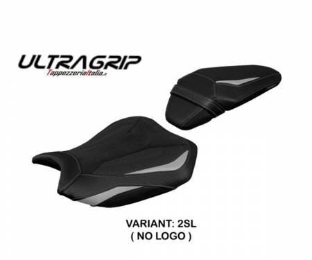KWZH2AU-2SL-2 Compatible Saddle Cover NO LOGO Argos Ultragrip Silver T.I. for Kawasaki Z H2 2020 > 2022