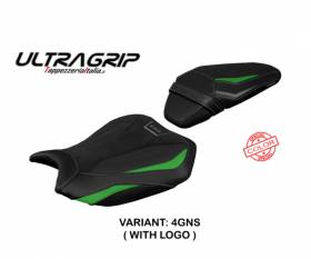 Compatible Saddle Cover LOGO Argos Ultragrip Green/Silver T.I. Kawasaki Z H2 2020 > 2022