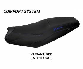 Seat saddle cover Belize Comfort System Blue (BE) T.I. for KAWASAKI ZZR 1400 2006 > 2020