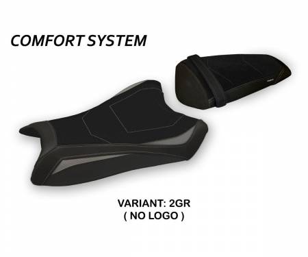 KWZX1R11C-2GR-2 Seat saddle cover Ca Mau Comfort System Gray (GR) T.I. for KAWASAKI NINJA ZX 10 R 2011 > 2015