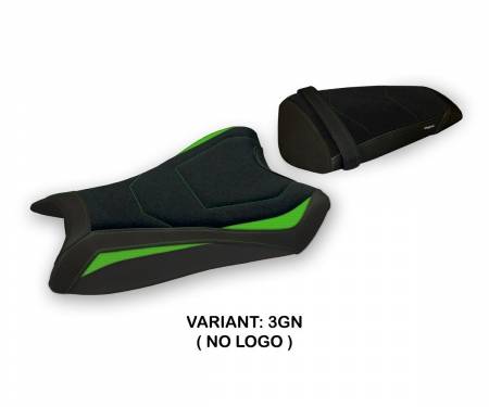 KWZX1R11R-3GN-2 Seat saddle cover Rasht Ultragrip Green (GN) T.I. for KAWASAKI NINJA ZX 10 R 2011 > 2015