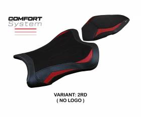 Seat saddle cover Dexter Comfort System Red RD T.I. for Kawasaki Ninja ZX 10 R 2021 > 2023