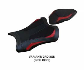 Seat saddle cover Dexter Ultragrip Red RD T.I. for Kawasaki Ninja ZX 10 R 2021 > 2023