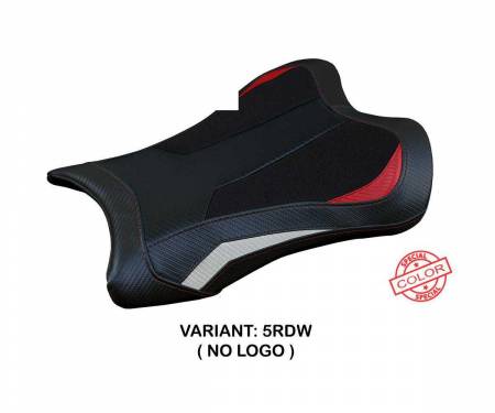 KWZX1R2GU-5RDW-2 Seat saddle cover Garen Ultragrip Red - White RDW T.I. for Kawasaki Ninja ZX 10 RR 2021 > 2023