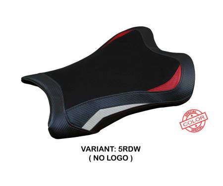 KWZX1R2G-5RDW-2 Seat saddle cover Garen Red - White RDW T.I. for Kawasaki Ninja ZX 10 RR 2021 > 2023