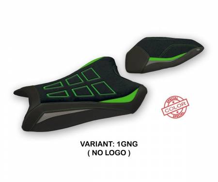 KWZX1R6BS-1GNG-2 Rivestimento sella Bejar Special Color Ultragrip Verde - Grigio (GNG) T.I. per KAWASAKI NINJA ZX 10 R 2016 > 2020