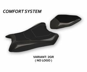 Seat saddle cover Hervas Comfort System Gray (GR) T.I. for KAWASAKI NINJA ZX 10 R 2016 > 2020