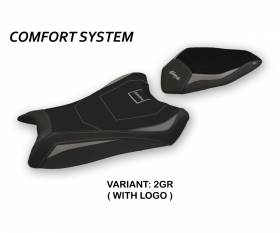 Seat saddle cover Anadia Comfort System Gray (GR) T.I. for KAWASAKI NINJA ZX 6 R 2019 > 2020
