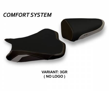 KWZX6G2-3GR-1 Funda Asiento Giacarta 2 Comfort System Gris (GR) T.I. para KAWASAKI NINJA ZX 6 R 2009 > 2012
