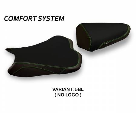 KWZX6G2-5BL-4 Rivestimento sella Giacarta 2 Comfort System Nero (BL) T.I. per KAWASAKI NINJA ZX 6 R 2009 > 2012