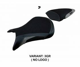 Seat saddle cover Andujar Ultragrip Gray GR T.I. for Kawasaki Ninja ZX 6 R 2007 > 2008