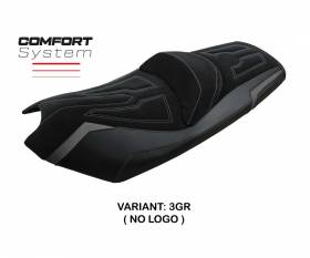 Sattelbezug Sitzbezug Rajka Comfort System Grau GR T.I. fur Kymco AK 550 2017 > 2023