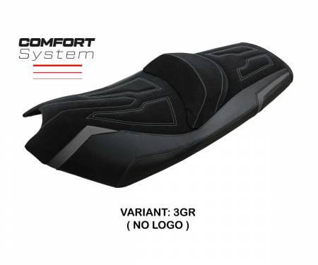 KYAK55RC-3GR-2 Seat saddle cover Rajka Comfort System Gray GR T.I. for Kymco AK 550 2017 > 2023