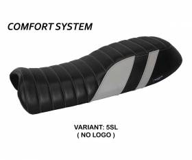 Housse de selle Davis comfort system Argent SL T.I. pour Moto Guzzi V7 2012 > 2020