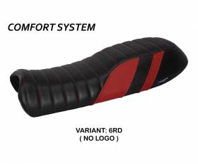 Funda Asiento Davis comfort system Rojo RD T.I. para Moto Guzzi V7 2012 > 2020