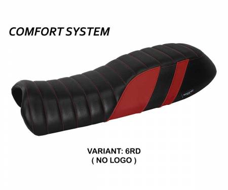MGV7DC-6RD-2 Funda Asiento Davis comfort system Rojo RD T.I. para Moto Guzzi V7 2012 > 2020