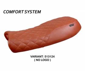 Seat saddle cover Davis Vintage comfort system   T.I. for Moto Guzzi V7 2012 > 2020