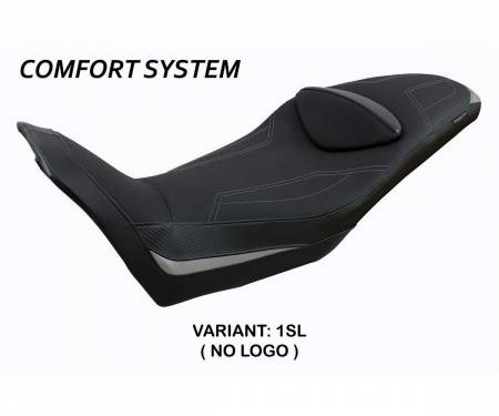 MGV85TEC-1SL-2 Sattelbezug Sitzbezug Everett comfort system Silber SL T.I. fur Moto Guzzi V85 TT 2019 > 2024