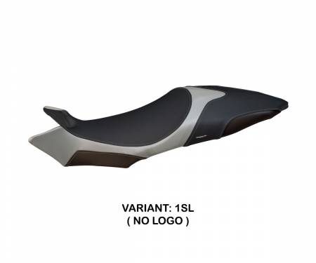 MVB19T1-1SL-3 Seat saddle cover Termoli 1 Silver (SL) T.I. for MV AGUSTA BRUTALE 920 2009 > 2015