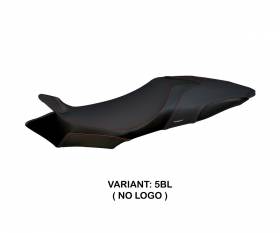 Seat saddle cover Termoli 1 Black (BL) T.I. for MV AGUSTA BRUTALE 920 2009 > 2015