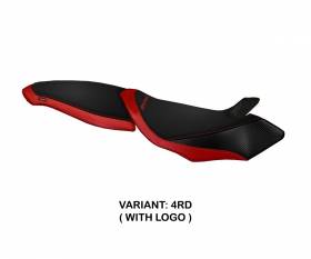 Seat saddle cover Cesenatico 2 Red (RD) T.I. for MV AGUSTA BRUTALE 989 2004 > 2011