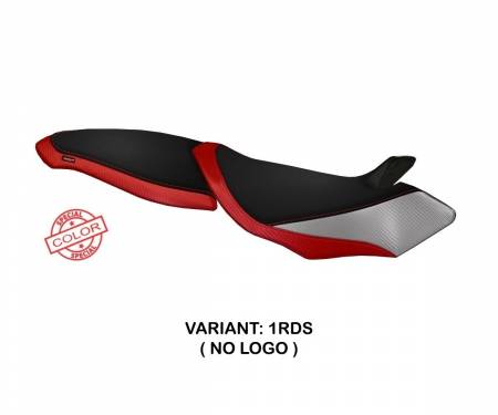 MVB91CSC-1RDS-2 Seat saddle cover Cesenatico Special Color Red - Silver (RDS) T.I. for MV AGUSTA BRUTALE 989 2004 > 2011