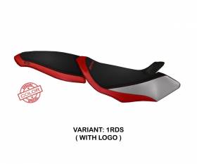 Seat saddle cover Cesenatico Special Color Red - Silver (RDS) T.I. for MV AGUSTA BRUTALE 750 2004 > 2011