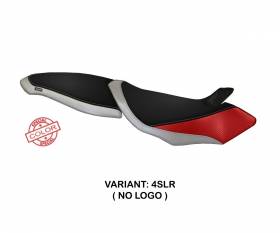 Seat saddle cover Cesenatico Special Color Silver - Red (SLR) T.I. for MV AGUSTA BRUTALE 989 2004 > 2011