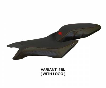 MVBRRZ1-5BL-3 Seat saddle cover Zurigo 1 Black (BL) T.I. for MV AGUSTA BRUTALE 800 2016 > 2022