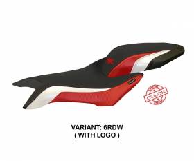 Rivestimento sella Zurigo Special Color Rosso - Bianco (RDW) T.I. per MV AGUSTA BRUTALE 800 2016 > 2022