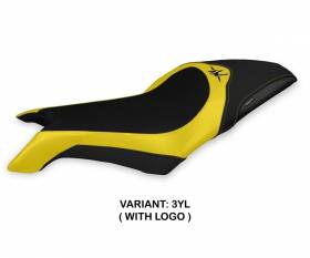 Seat saddle cover Lapovo 2 Yellow (YL) T.I. for MV AGUSTA DRAGSTER 800 2019 > 2022